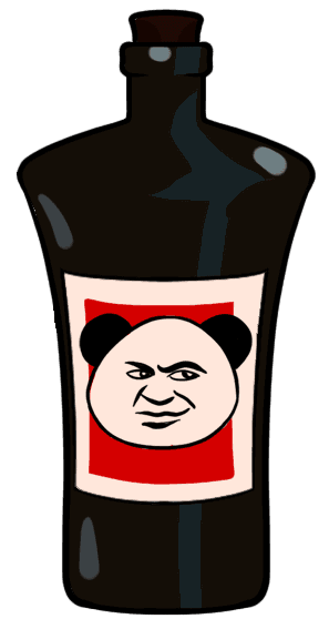 Black bottle - KLAUS ON ETH